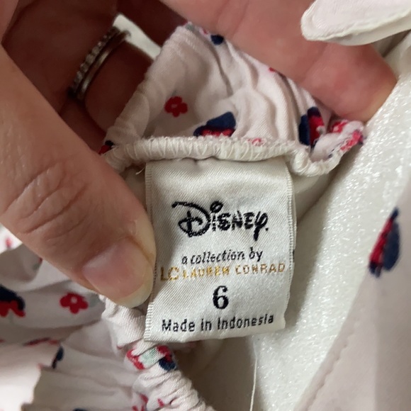 Disney by Lauren Conrad Minnie Mouse tie-back sundress, size 6 - Picture 4 of 5